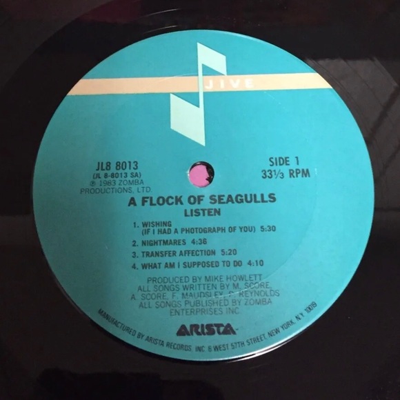 A Flock Of Seagulls “Listen” LP - Picture 6 of 7